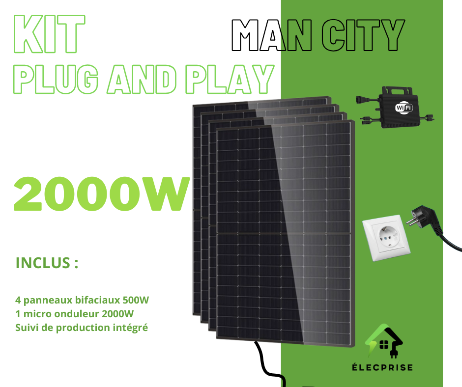 kit plug and play 2000w Man City