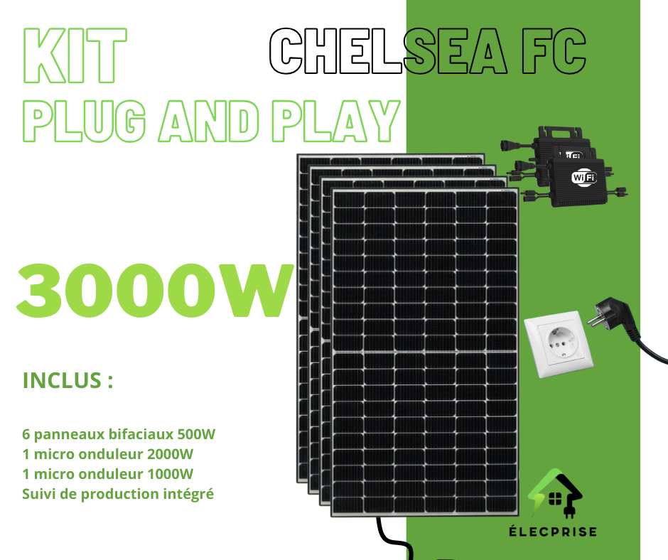 kit plug and play 3000w Chelsea FC