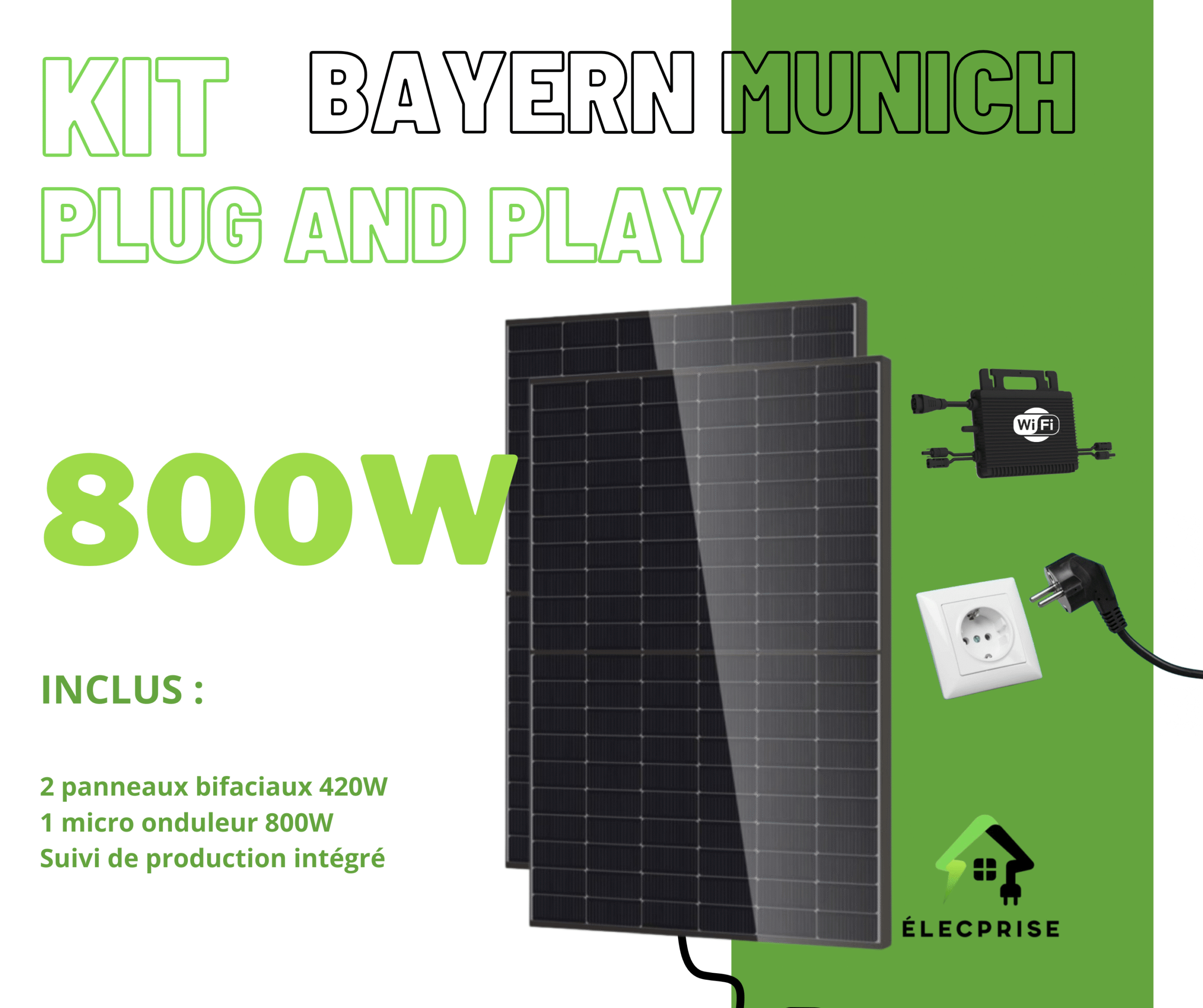 kit plug and play 800w Bayern Munich